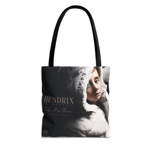 Photo Portrait Tote Bag — Vintage Winter Portrait "Hendrix"