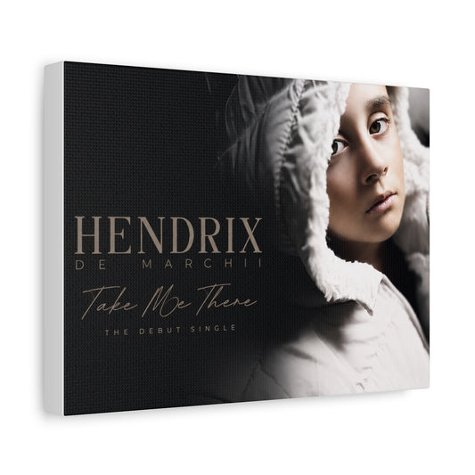 Hendrix 'Take Me There' Matte Stretched Canvas Print (1.25")