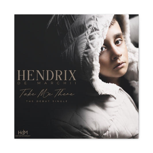 Hendrix 'Take Me There' Matte Stretched Canvas Print (1.25")