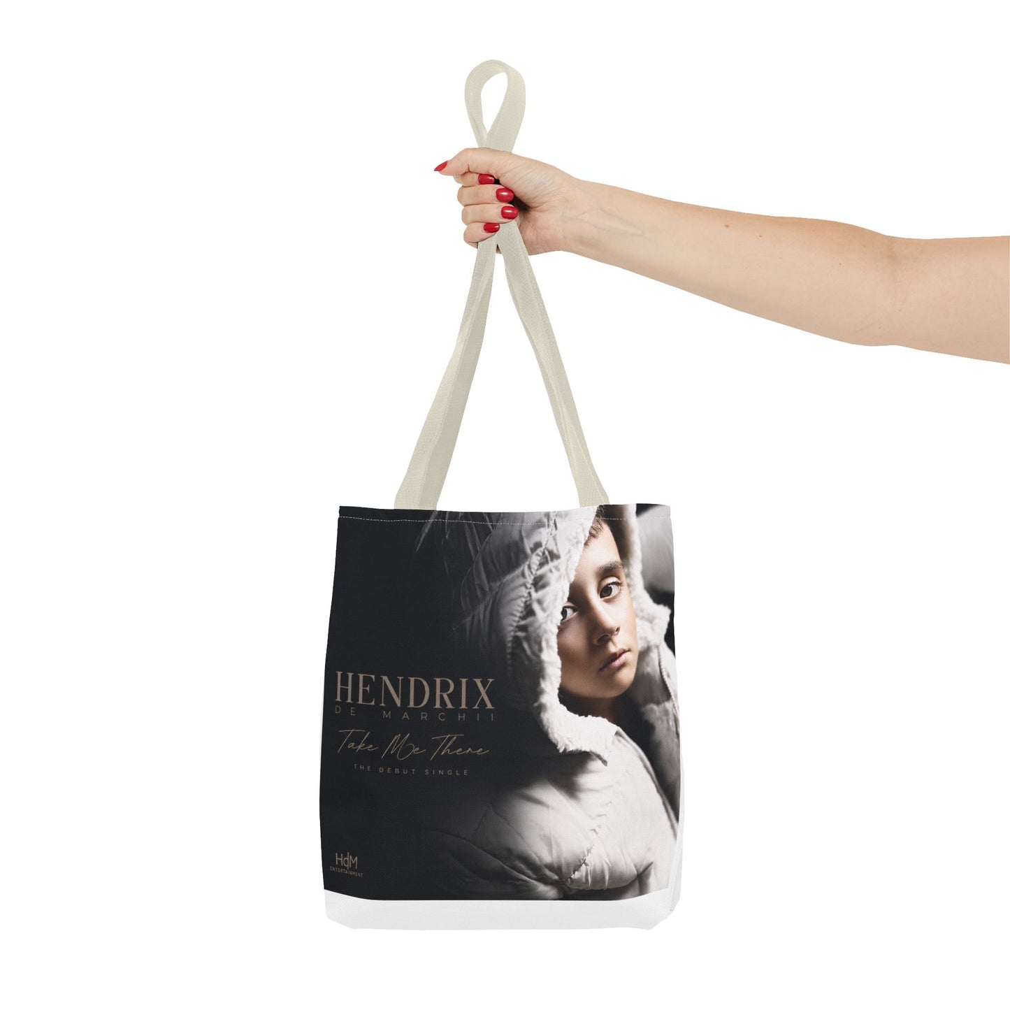 Photo Portrait Tote Bag — Vintage Winter Portrait "Hendrix"