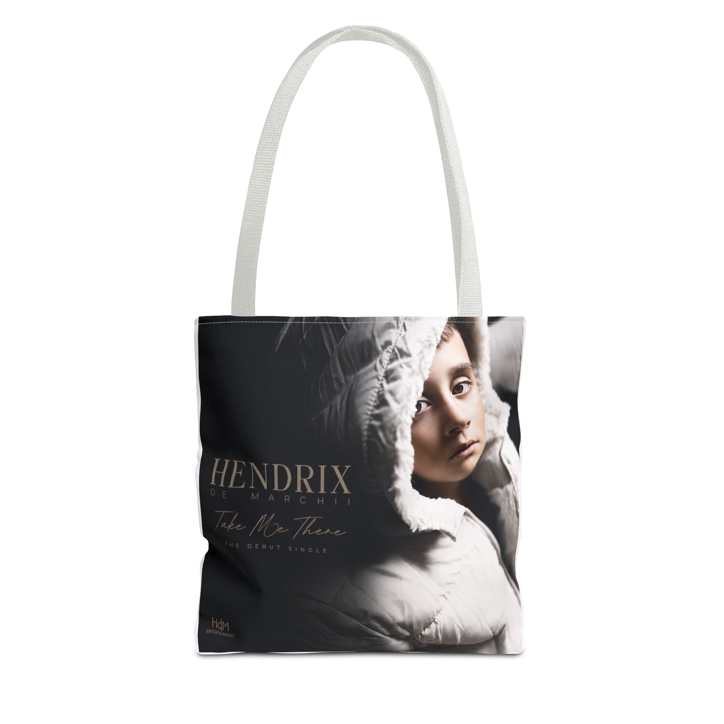 Photo Portrait Tote Bag — Vintage Winter Portrait "Hendrix"