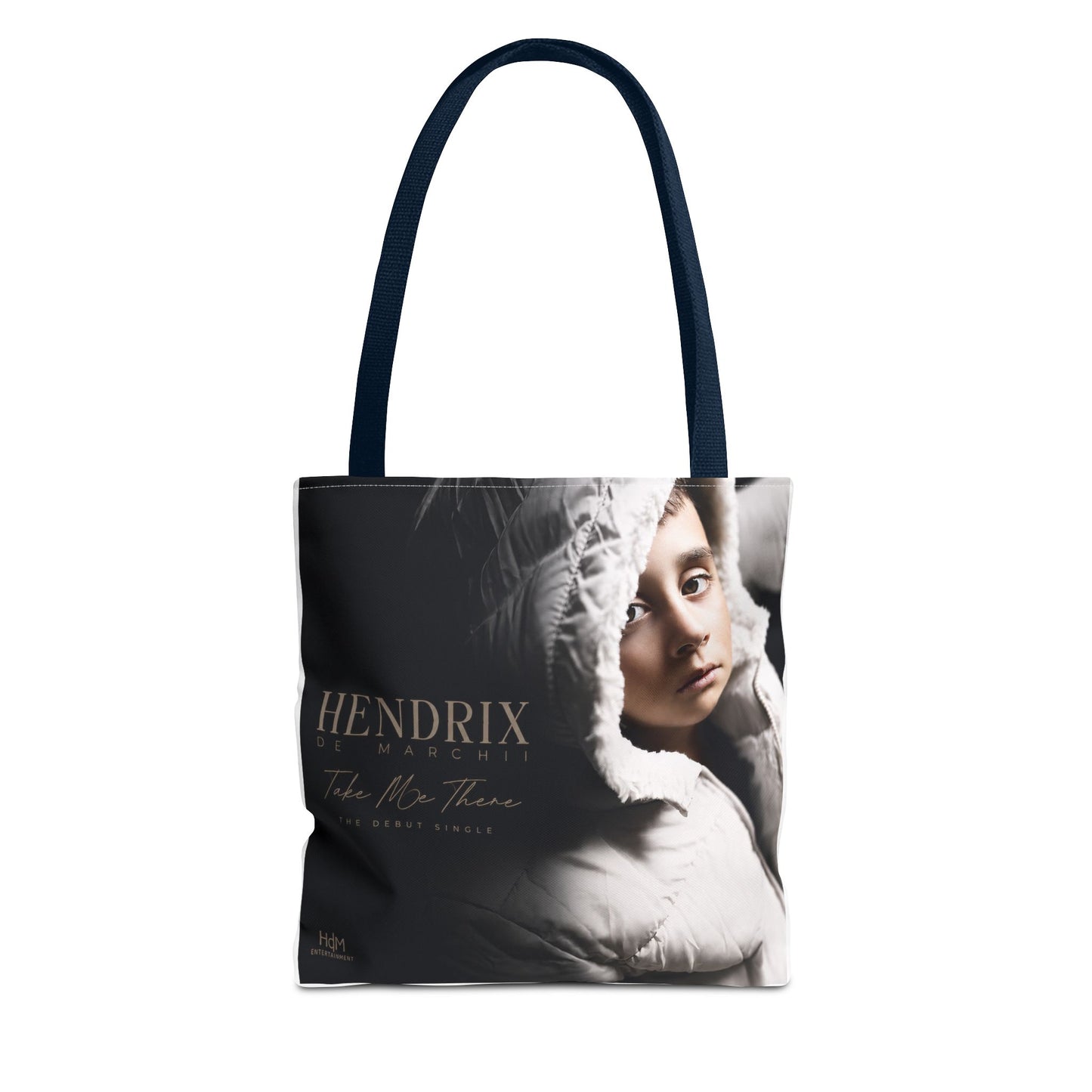 Photo Portrait Tote Bag — Vintage Winter Portrait "Hendrix"