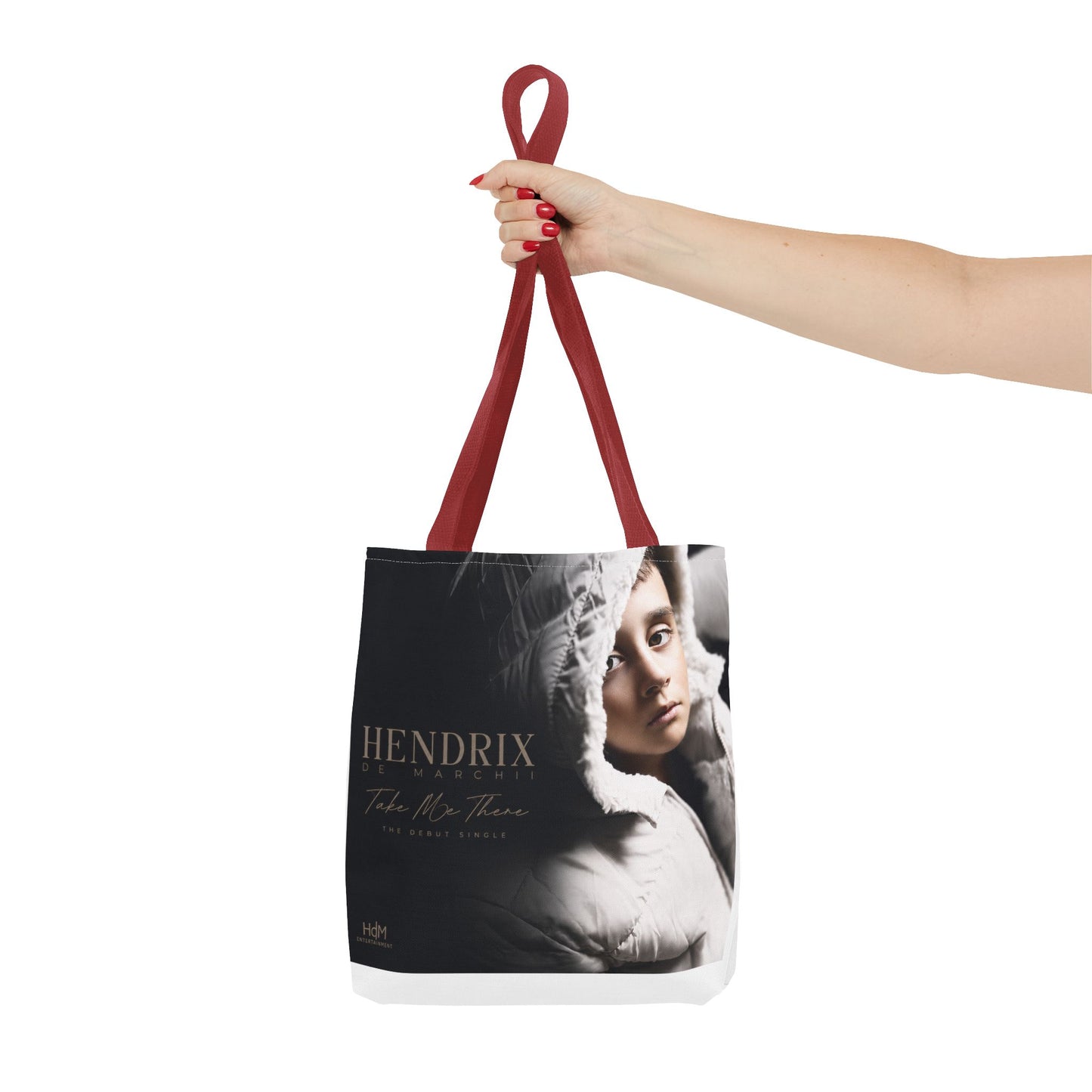 Photo Portrait Tote Bag — Vintage Winter Portrait "Hendrix"