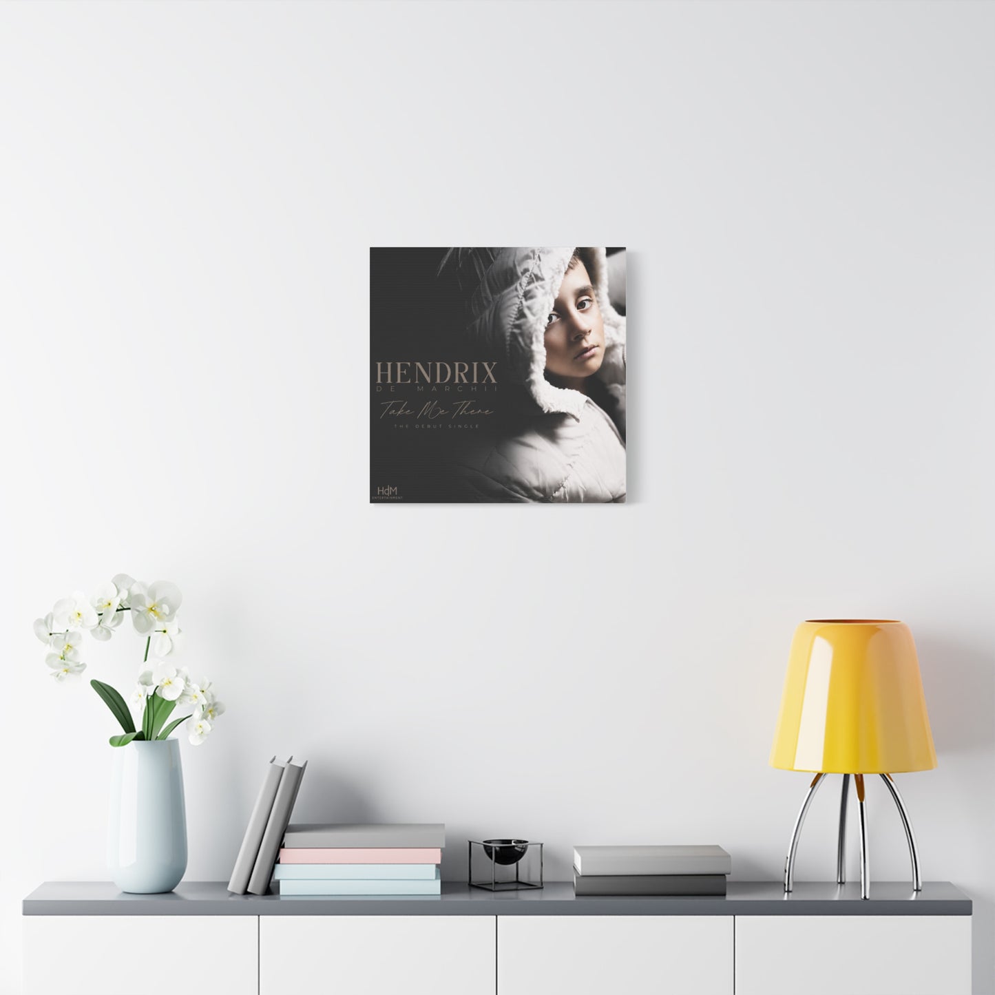 Hendrix 'Take Me There' Matte Stretched Canvas Print (1.25")
