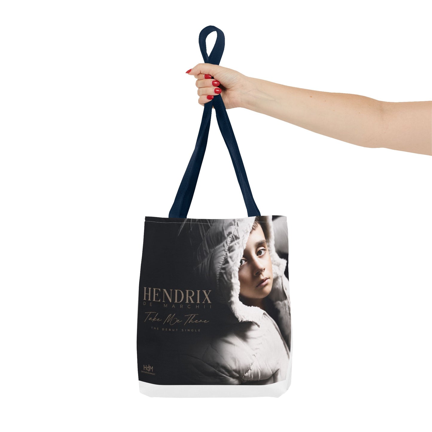 Photo Portrait Tote Bag — Vintage Winter Portrait "Hendrix"