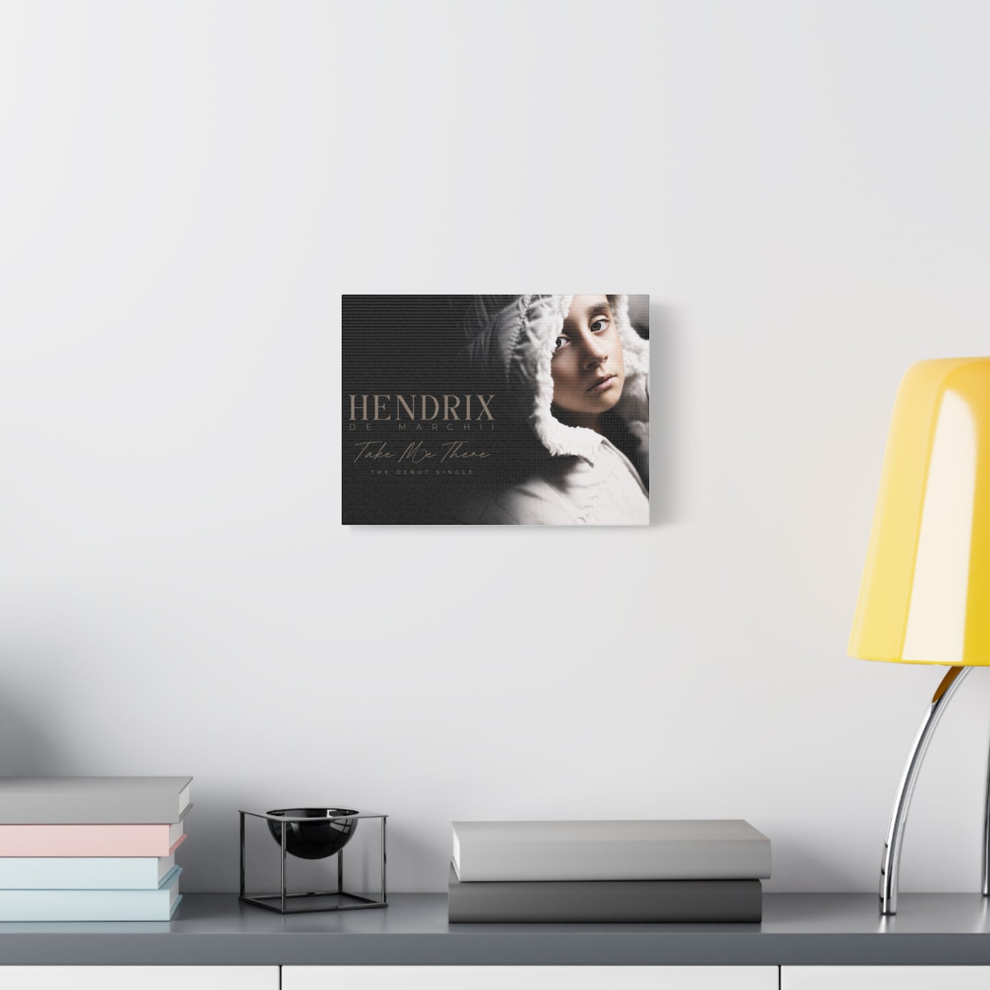 Hendrix 'Take Me There' Matte Stretched Canvas Print (1.25")