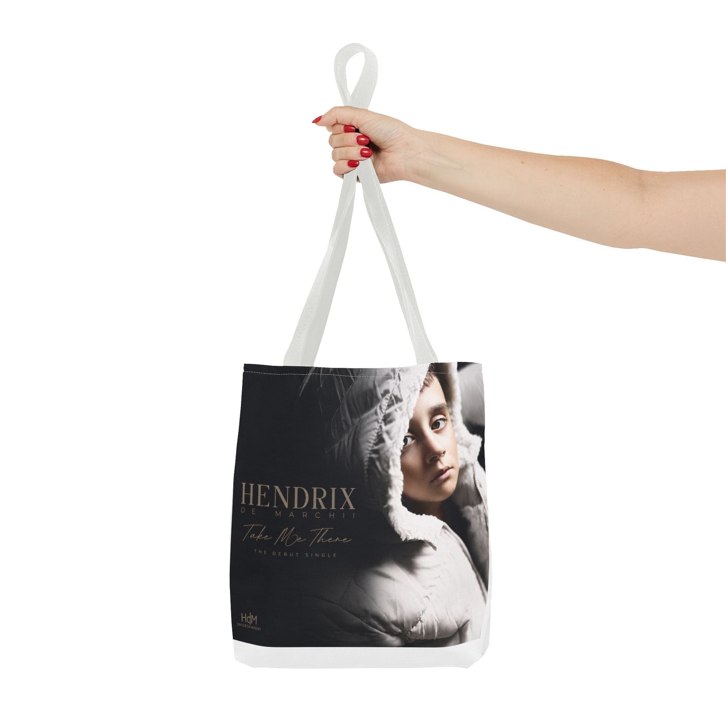 Photo Portrait Tote Bag — Vintage Winter Portrait "Hendrix"