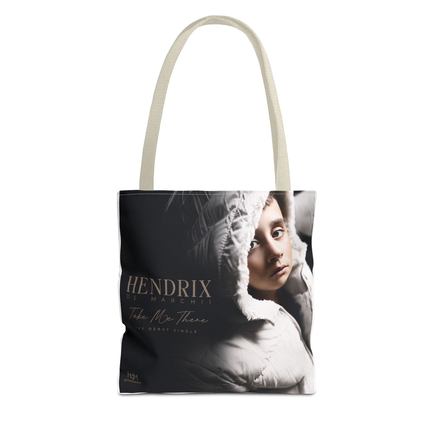 Photo Portrait Tote Bag — Vintage Winter Portrait "Hendrix"