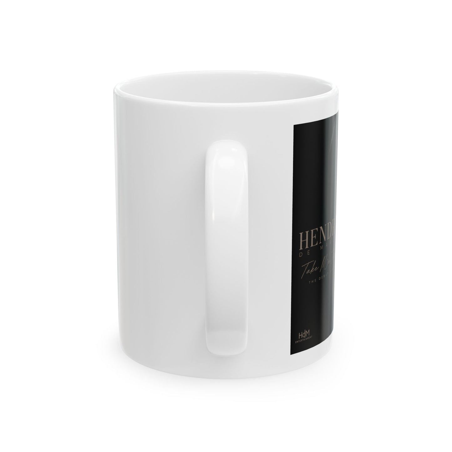 Ceramic Mug — Moody Portrait Coffee Cup with 'HENRY' Title (11oz/15oz)