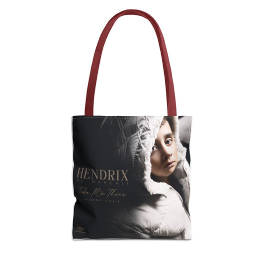 Photo Portrait Tote Bag — Vintage Winter Portrait "Hendrix"