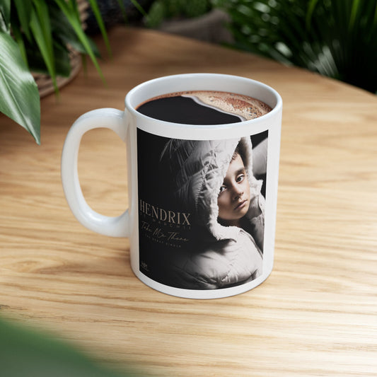 Ceramic Mug — Moody Portrait Coffee Cup with 'HENRY' Title (11oz/15oz)